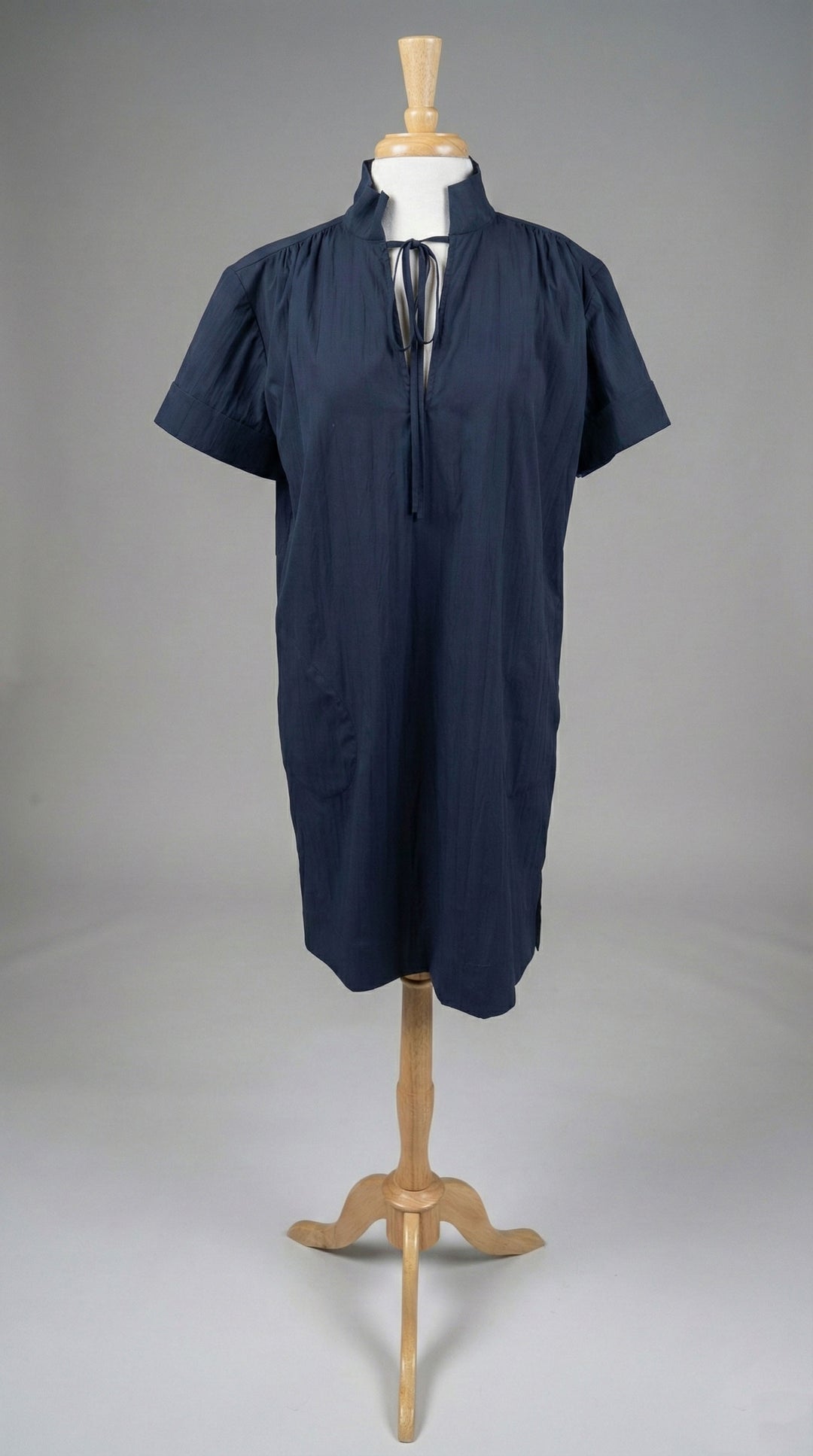 Kal Rieman Camille Dress in Navy - Mildred Hoit