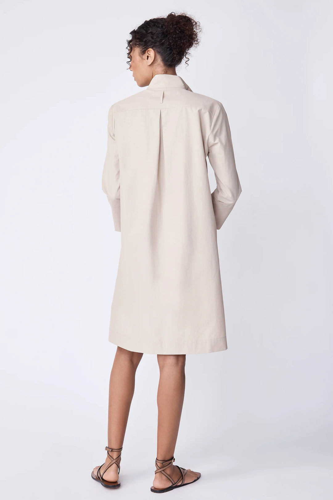 Kal Rieman Greta Dress in Sand - Mildred Hoit