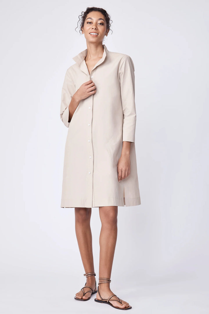 Kal Rieman Greta Dress in Sand - Mildred Hoit