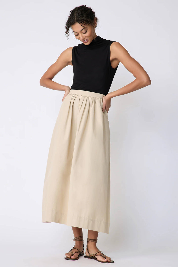 Kal Rieman Sadie Skirt in Sand