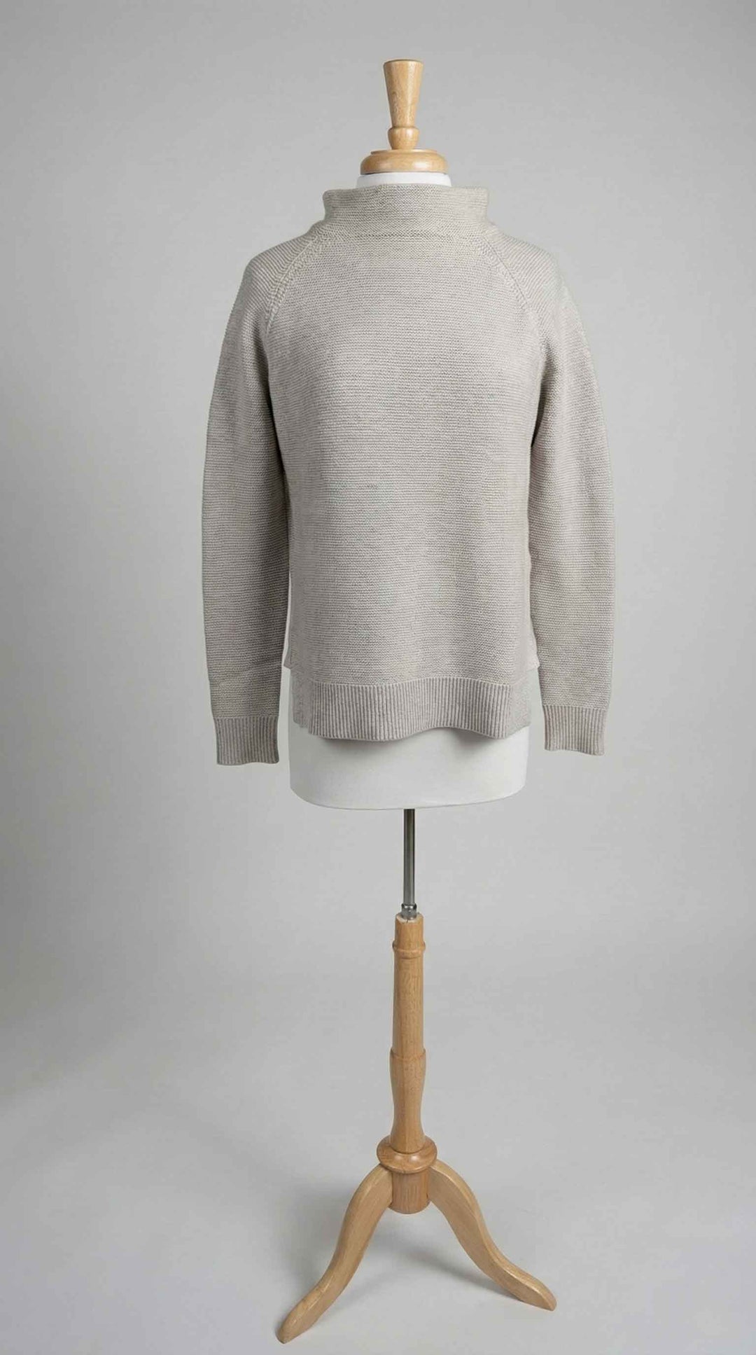 Kinross Garter Funnel in Dune - Mildred Hoit