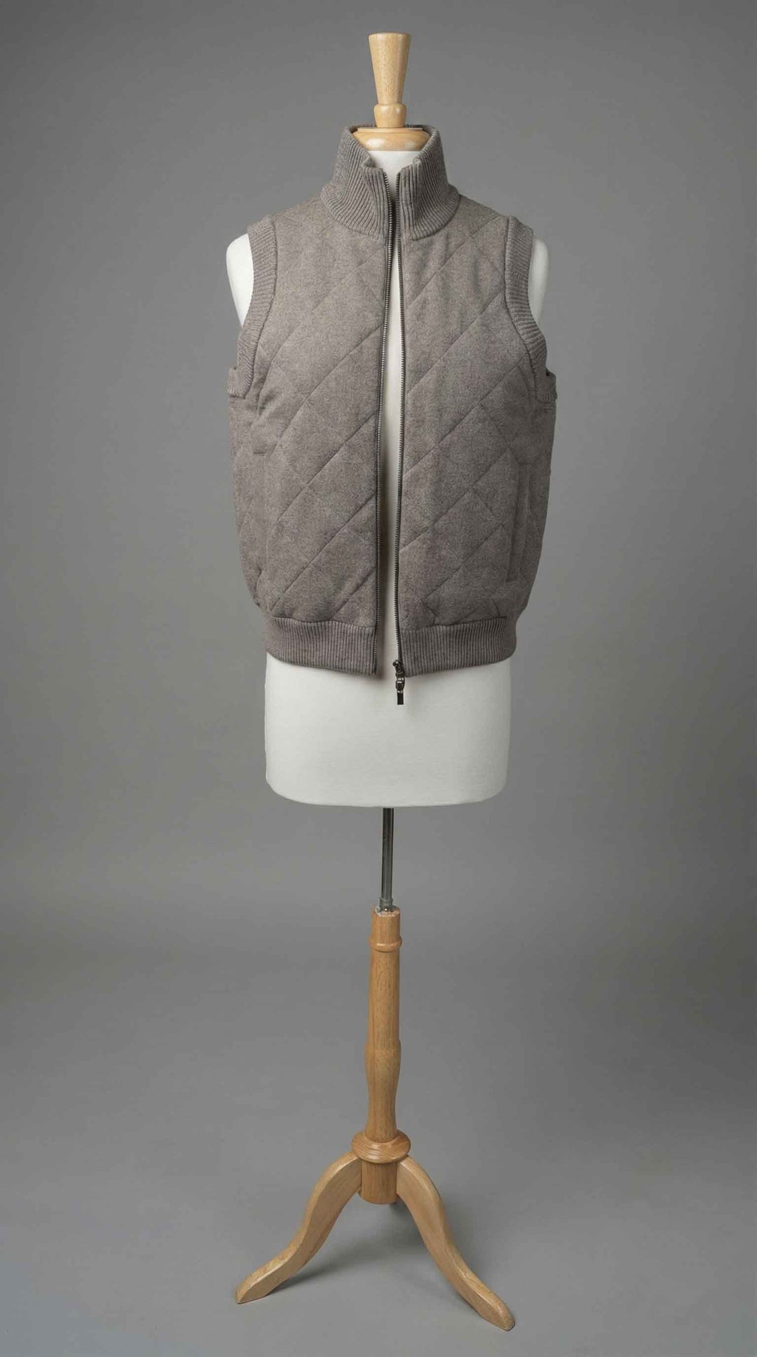 Kinross Quilted Vest in Coco - Mildred Hoit