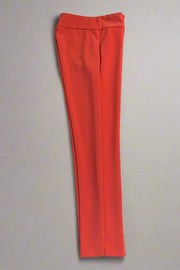 Krazy Larry Microfiber Pants in Tangerine available at Mildred Hoit in Palm Beach.