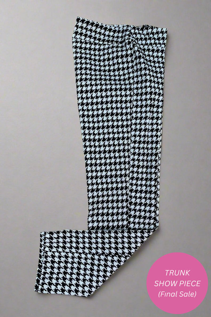 Krazy Larry Pull-On Pants in Houndstooth