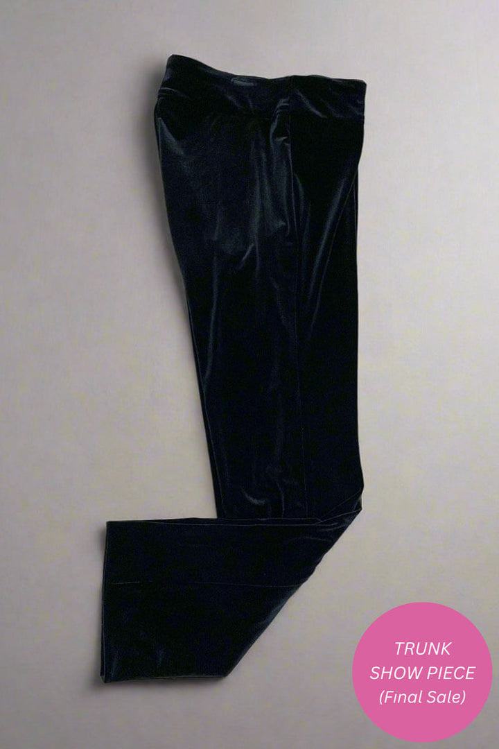 Krazy Larry Pull-On Pants in Black Velvet