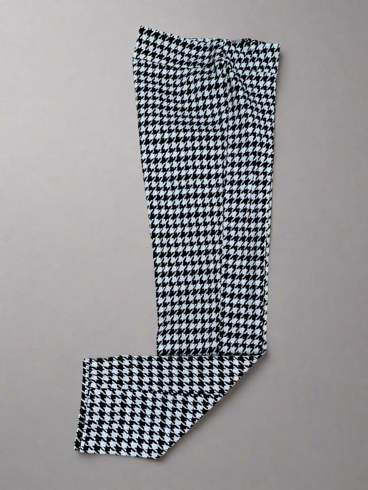 Krazy Larry Pull-On Pants in Houndstooth