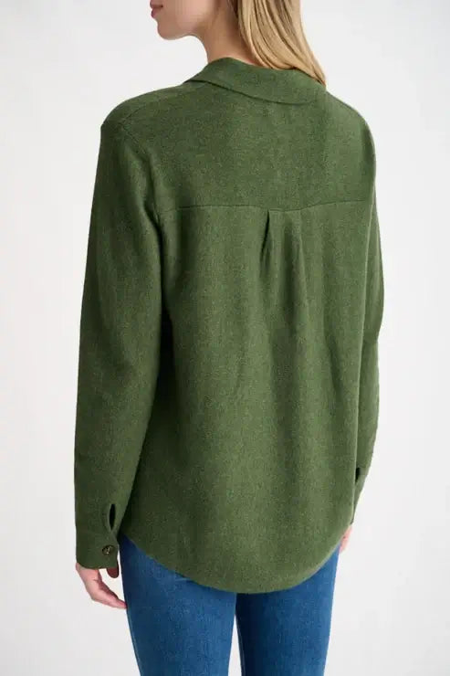 Kinross Shirt Cardigan in Highland