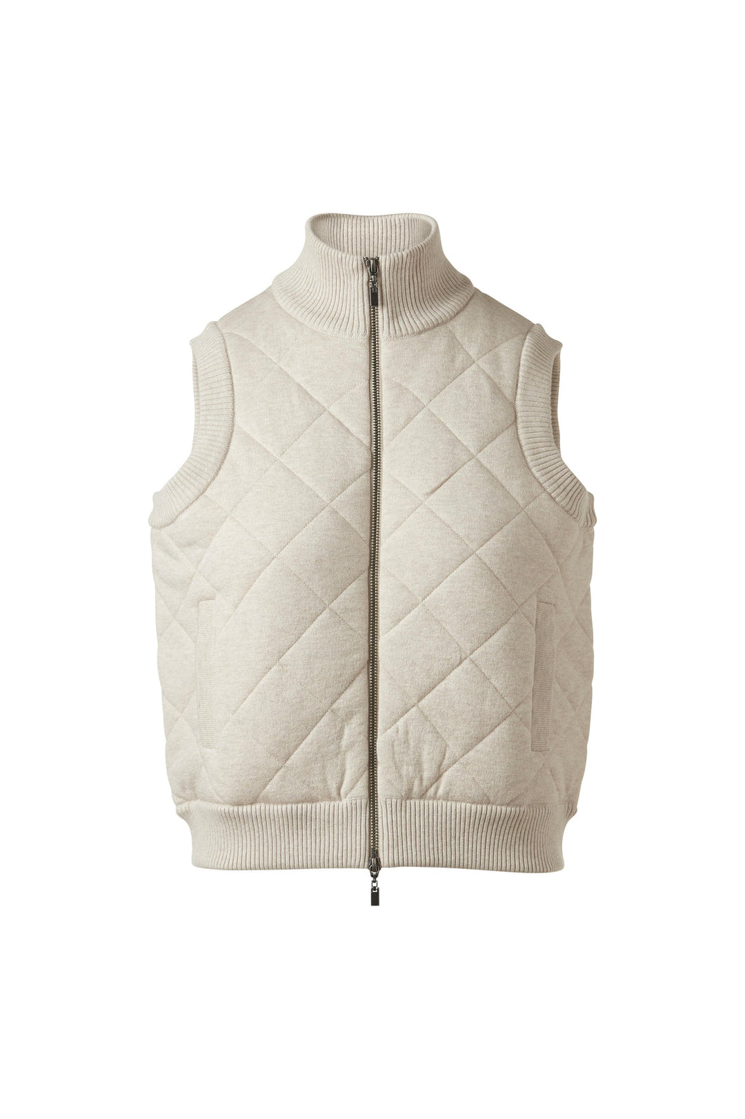 Kinross Quilted Vest in Dune - Mildred Hoit
