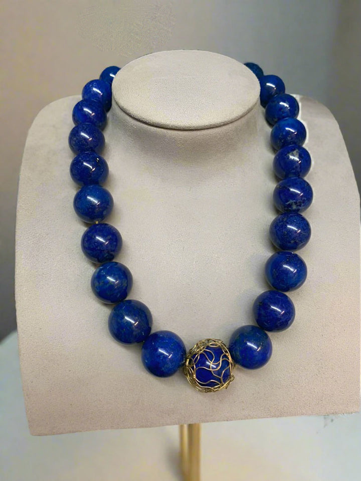 Lapis Necklace - Mildred Hoit