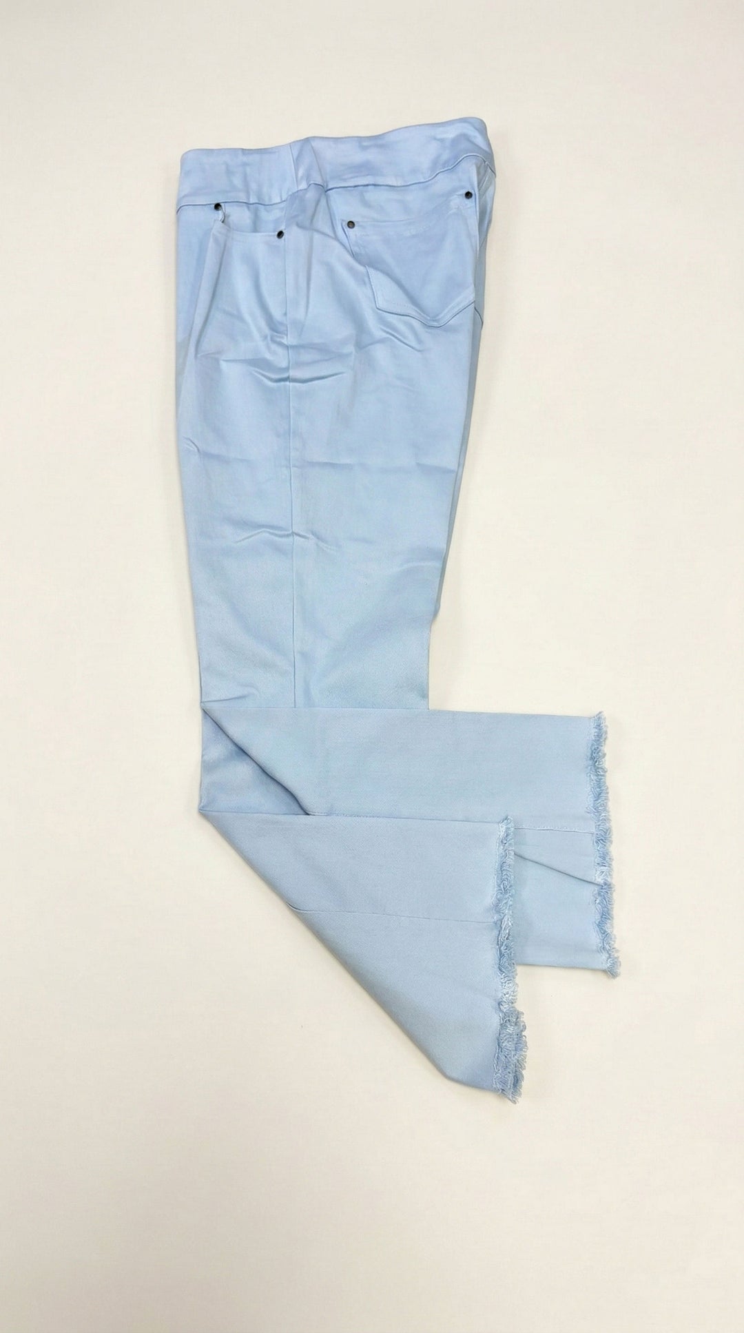 Lisette Hampton Twill Pants in Sky Blue - Mildred Hoit
