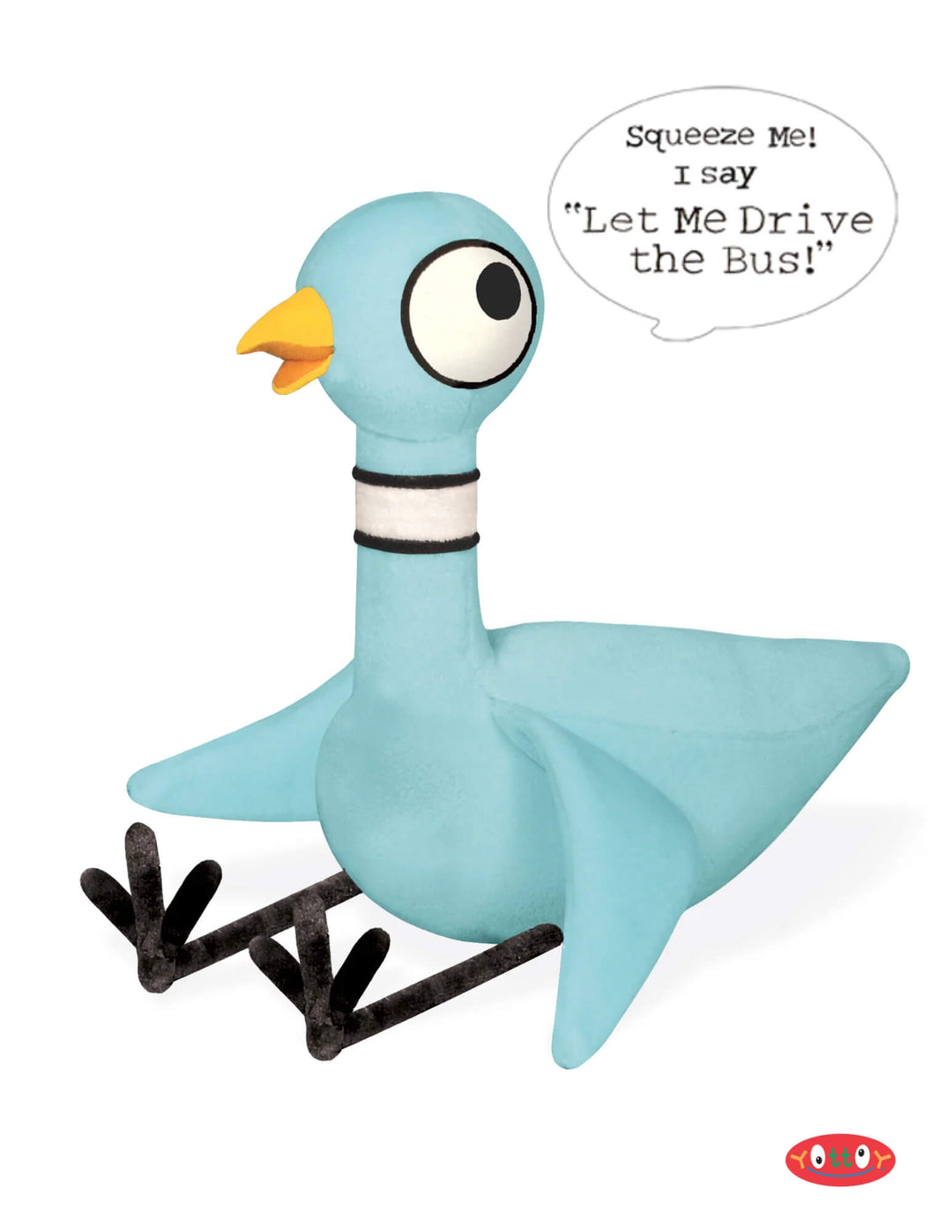 'Don't Let The Pigeon Drive the Bus!' Plush Toy and Book Set - Mildred Hoit