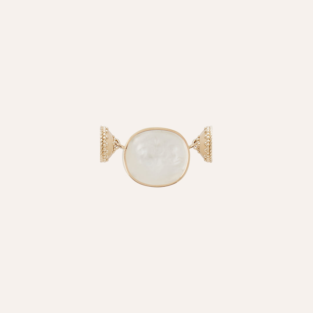 Clara Williams Clear Italian Glass Centerpiece - Mildred Hoit