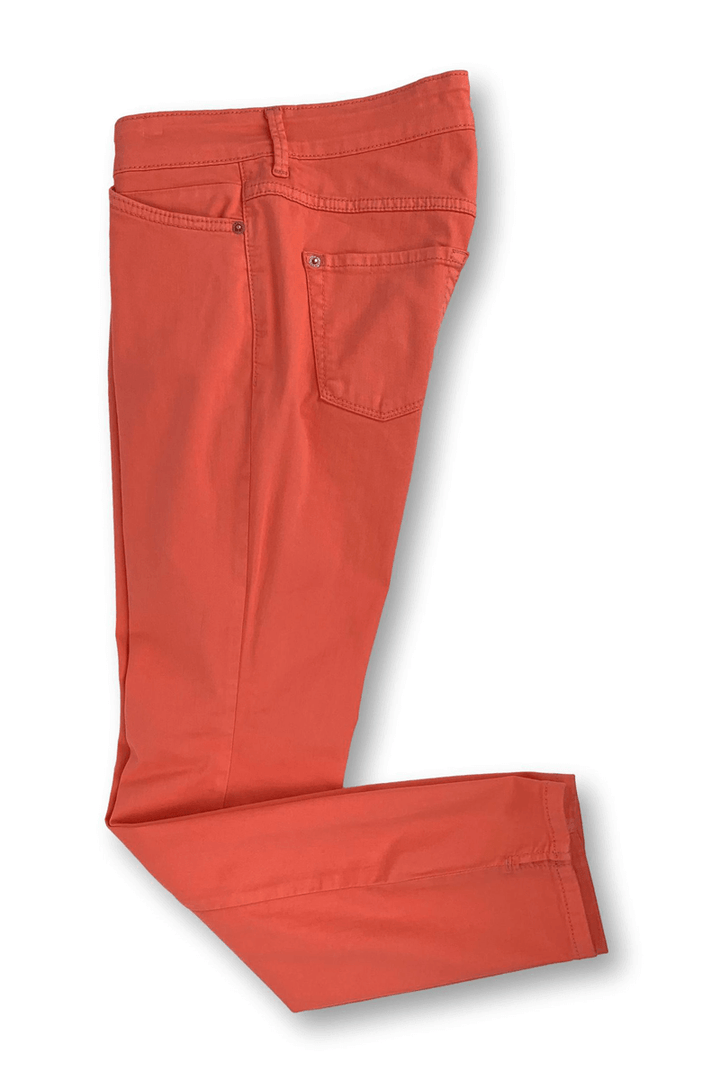 Dream Slim Pants in Coral - Mildred Hoit