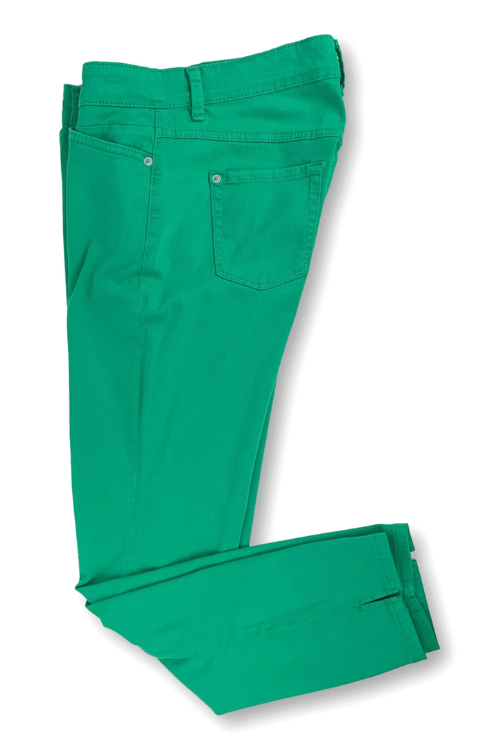 Dream Slim Pants in Green - Mildred Hoit