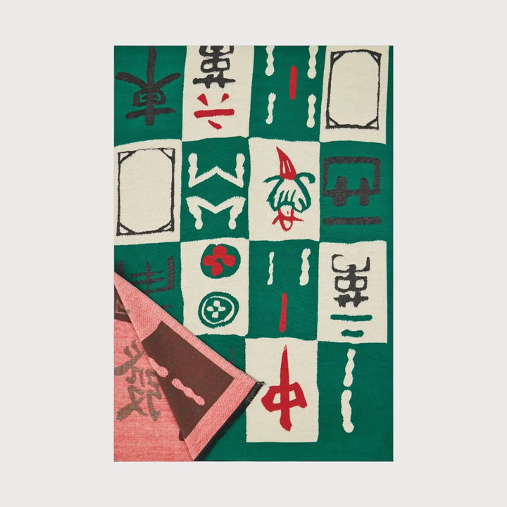 Mahjong Reversible Scarf - Mildred Hoit