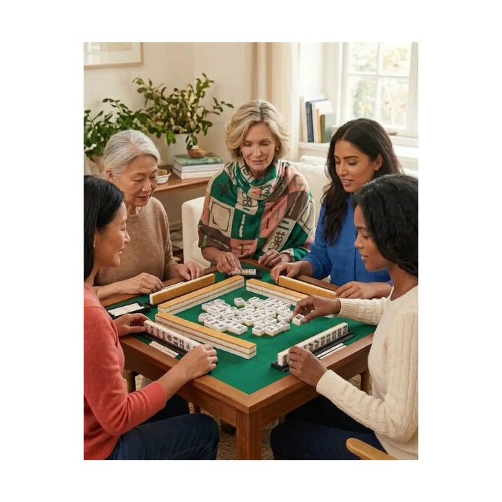 Mahjong Reversible Scarf - Mildred Hoit