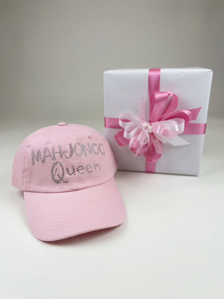 Mah-Jongg Queen Hat in Light Pink