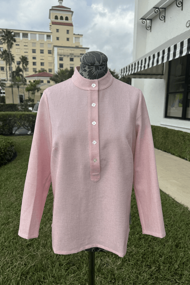 Mary G Linen Suzanne in Pale Pink available at Mildred Hoit in Palm Beach.