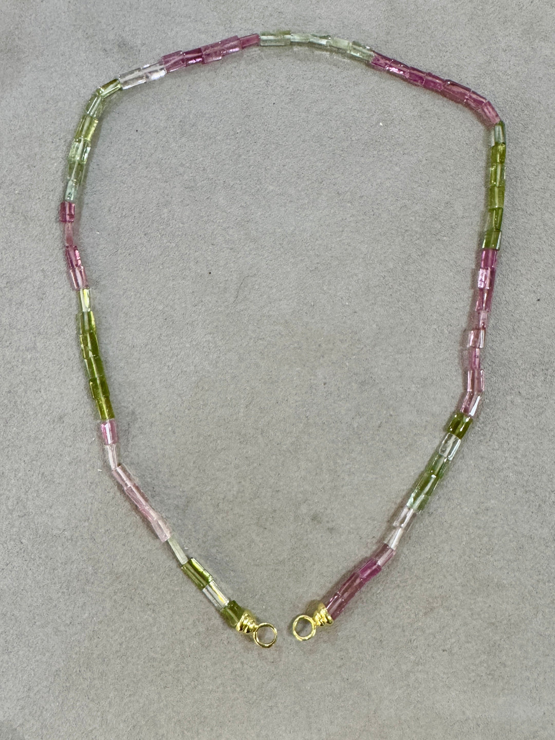 Tourmaline Nugget Necklace - Mildred Hoit