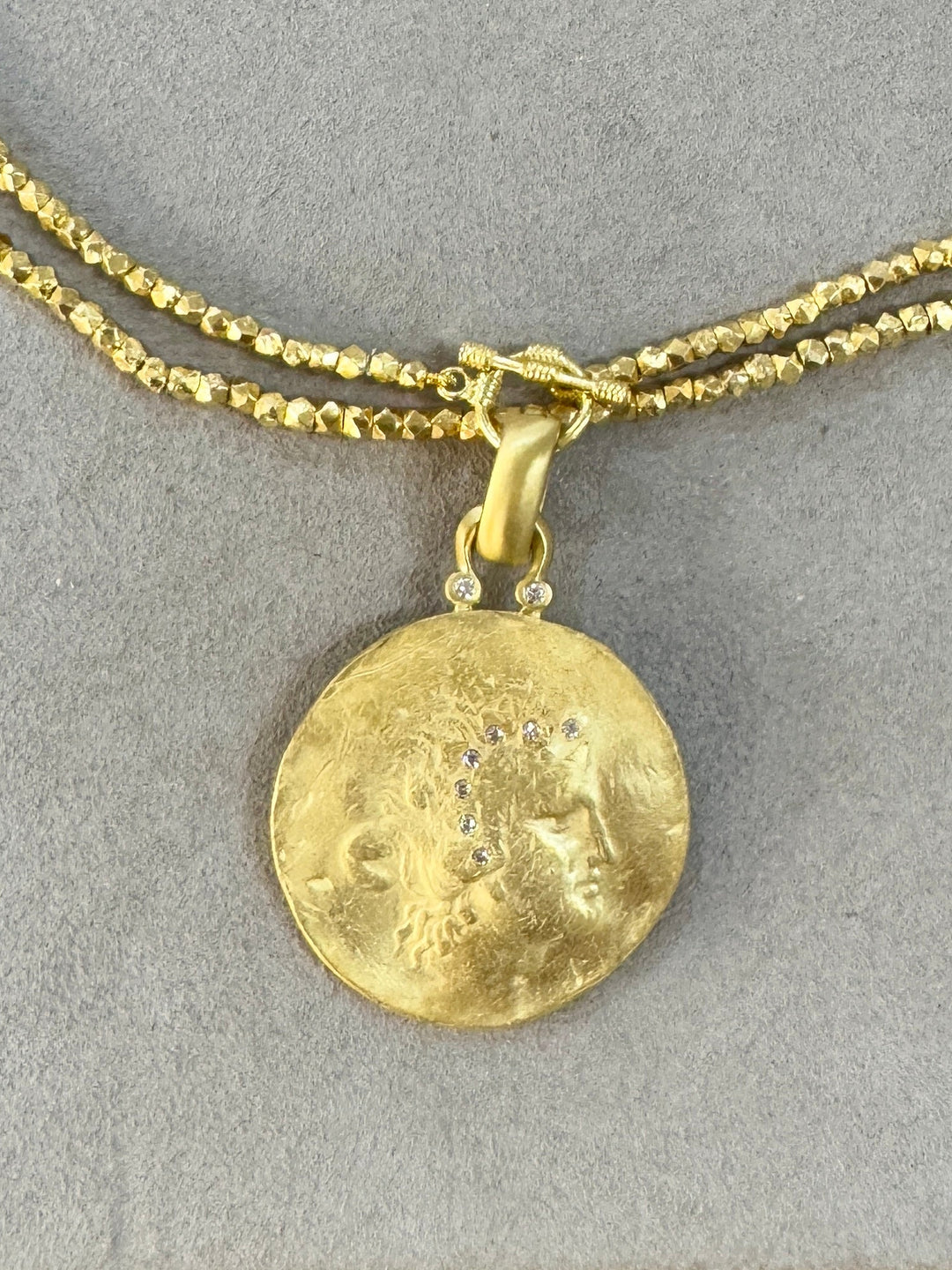 Roma 14k Pendant with Diamonds - Mildred Hoit