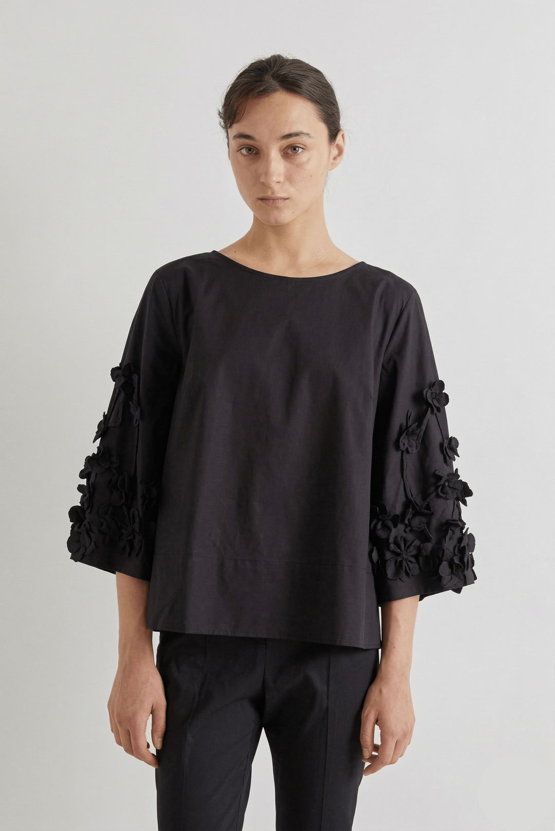 Meimeij Top in Nero - Mildred Hoit