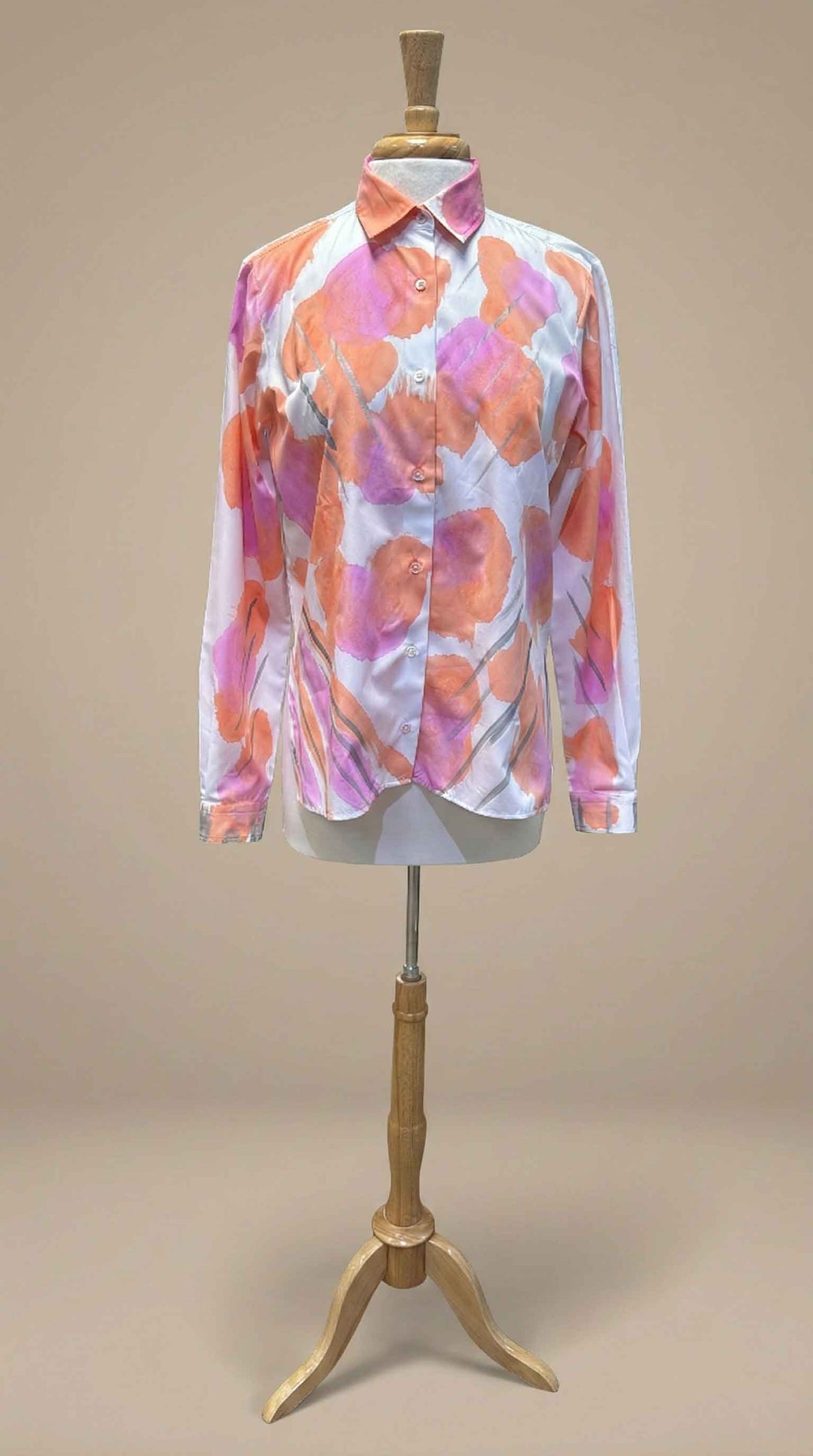 Melarosa Solid White Blouse in Oriole - Mildred Hoit