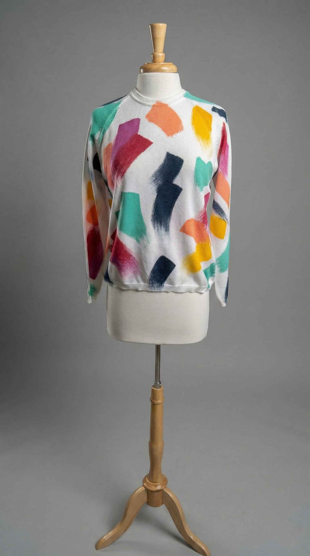 Melarosa Sweater & Scarf Set in Pelican - Mildred Hoit