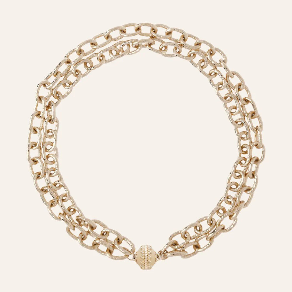 Clara Williams Wabash Double-Strand Necklace - Mildred Hoit