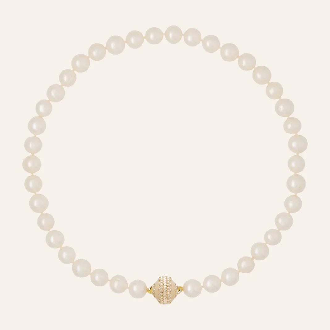 Clara Williams Classic 9mm Pearl Necklace - Mildred Hoit