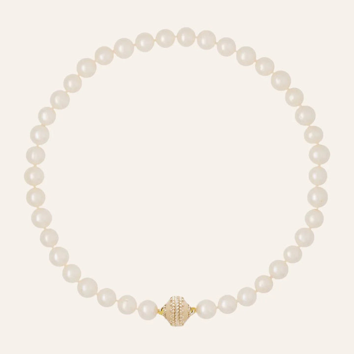 Clara Williams Classic 9mm Pearl Necklace - Mildred Hoit