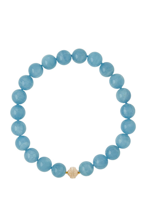 Clara Williams Victoire Aquamarine Necklace available at Mildred Hoit in Palm Beach.