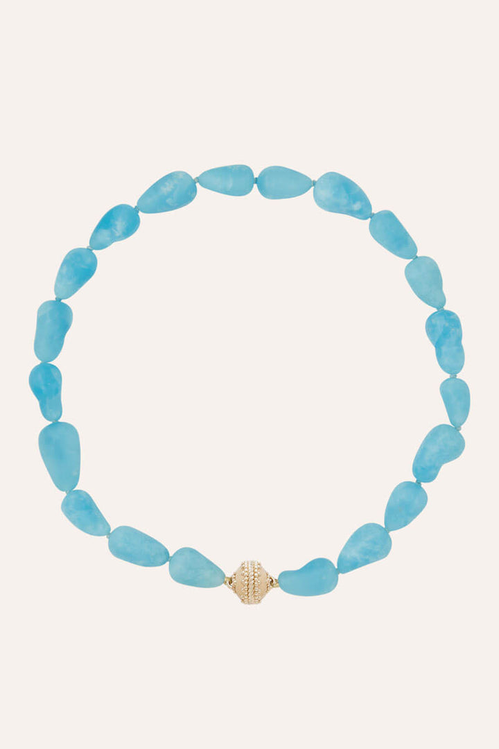 Clara Williams Blue Quartz Necklace
