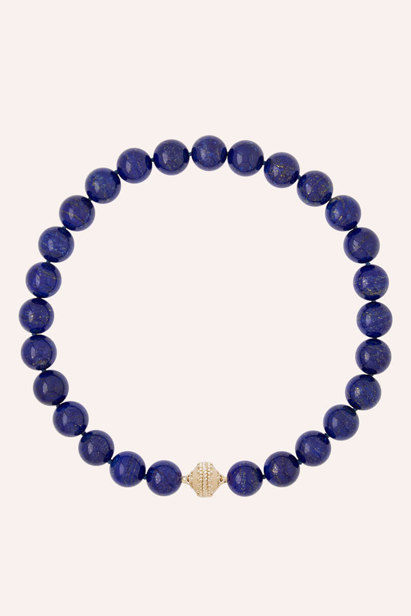 Clara Williams 14mm Lapis Necklace