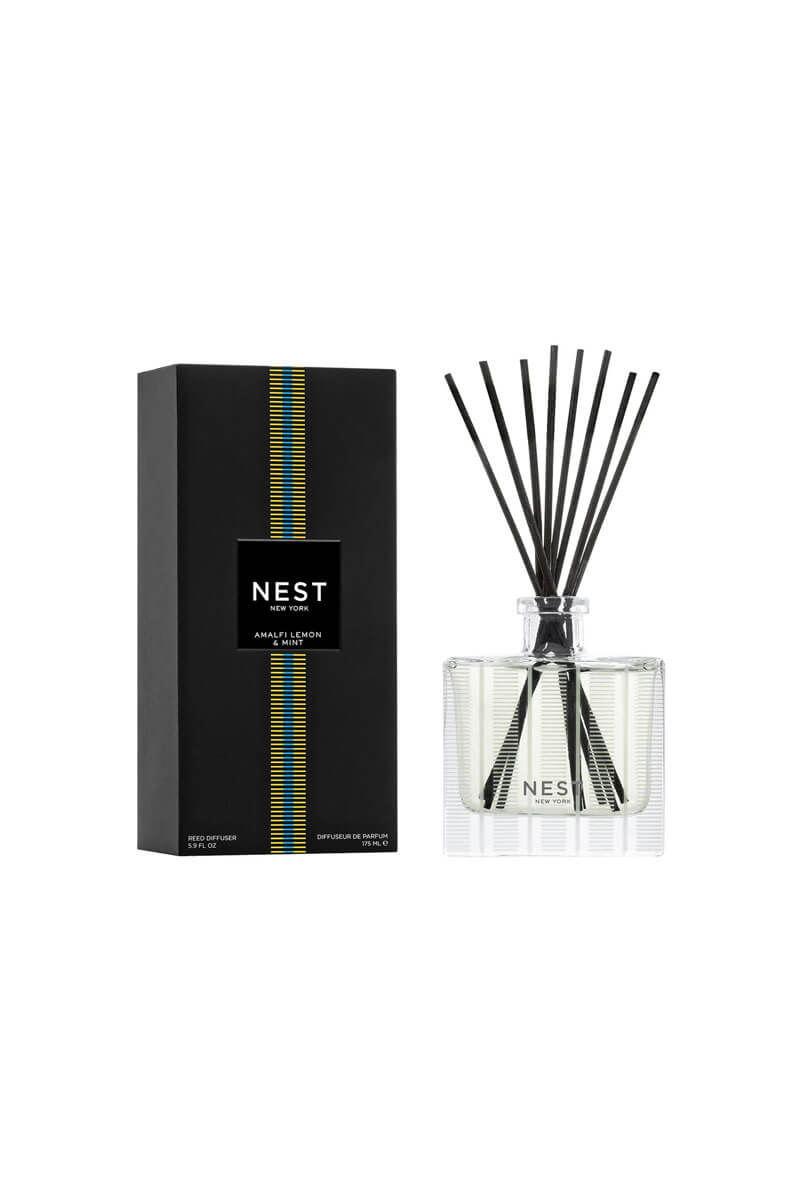 Amalfi Lemon & Mint Reed Diffuser - Mildred Hoit