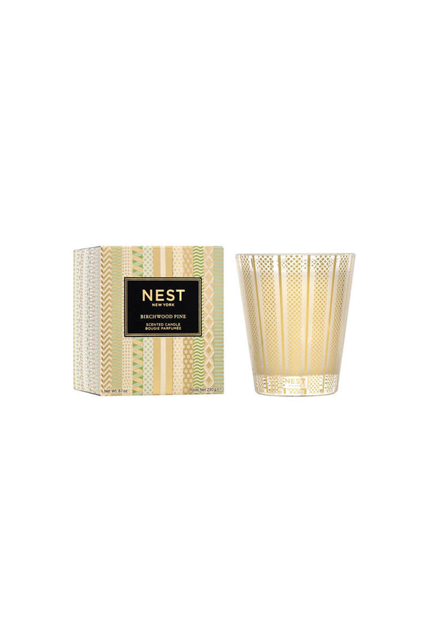 Nest Fragrances Birchwood Pine Candle available at Mildred Hoit in Palm Beach