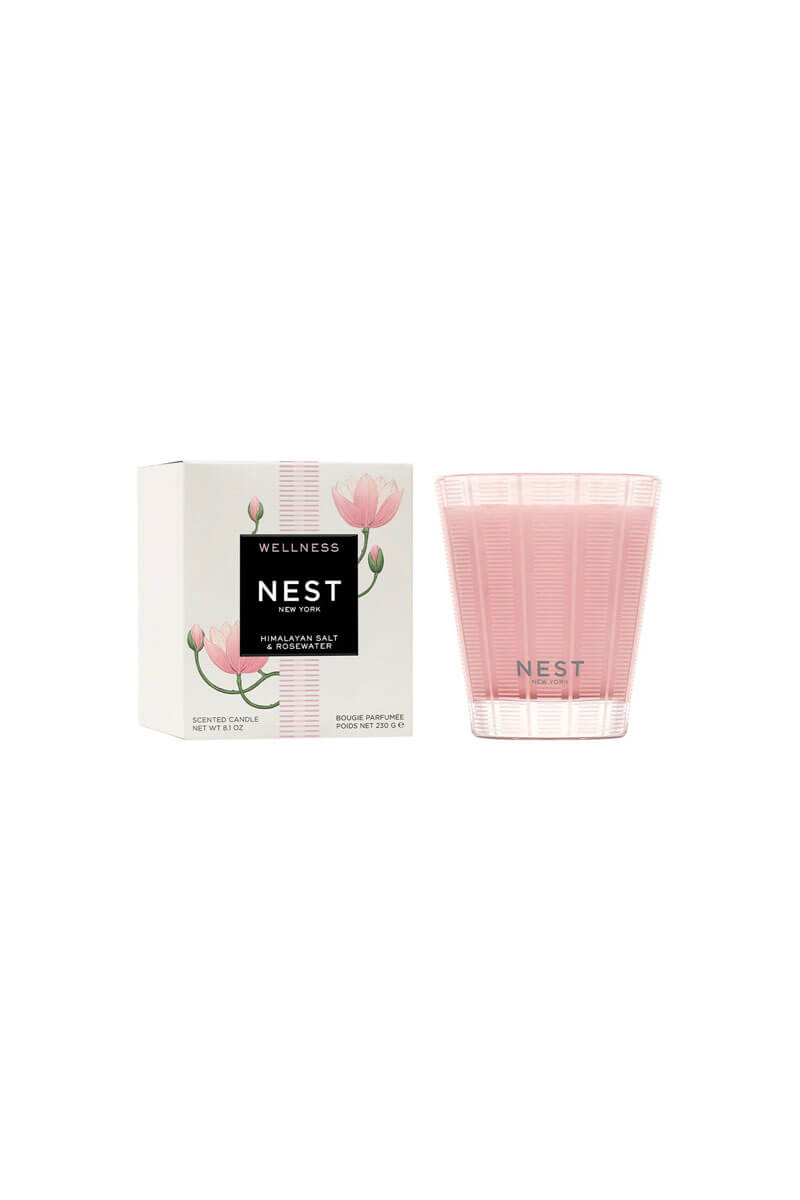 Himalayan Salt & Rosewater Classic Candle - Mildred Hoit