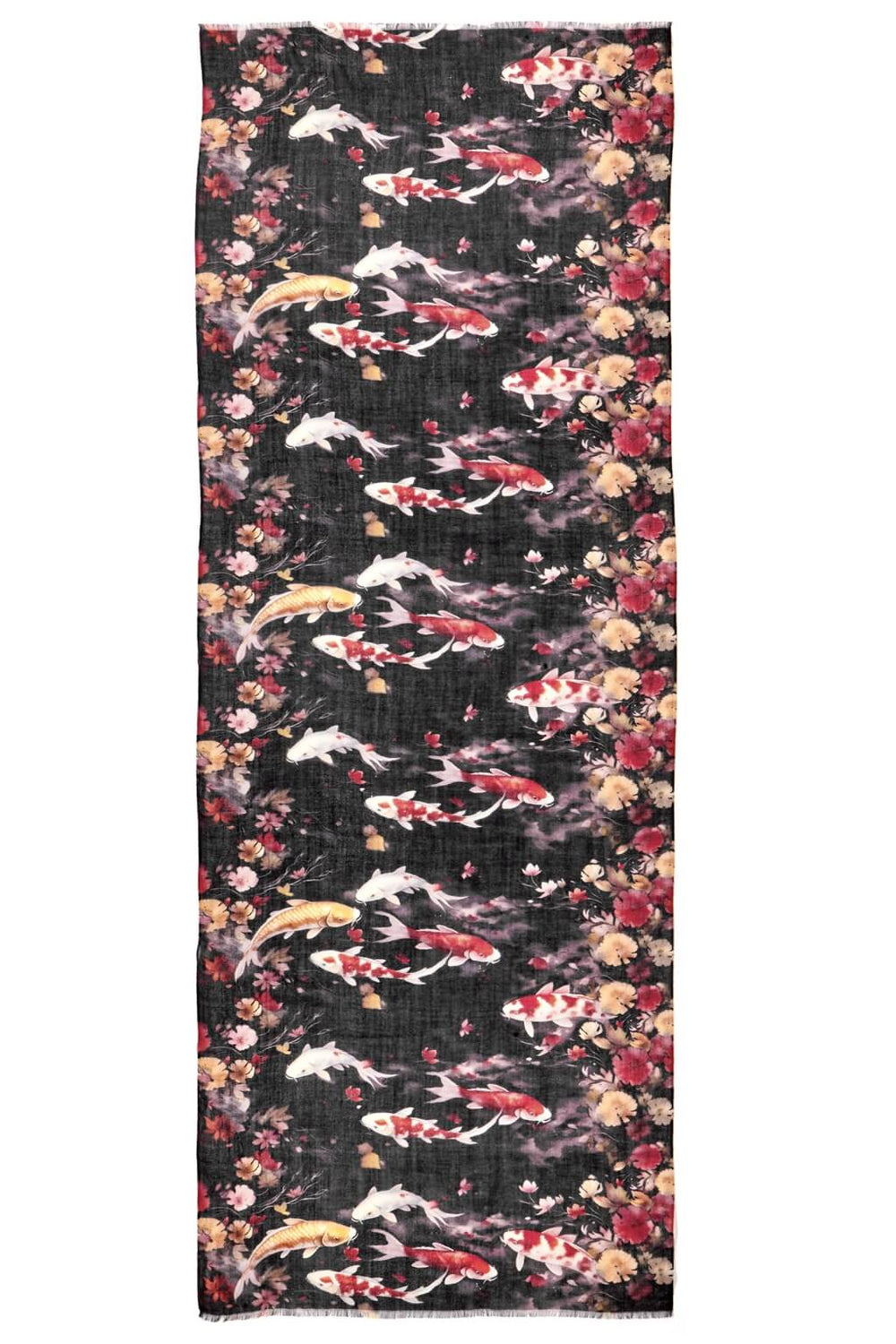 Nighttime Swim Shawl in Black - Mildred Hoit