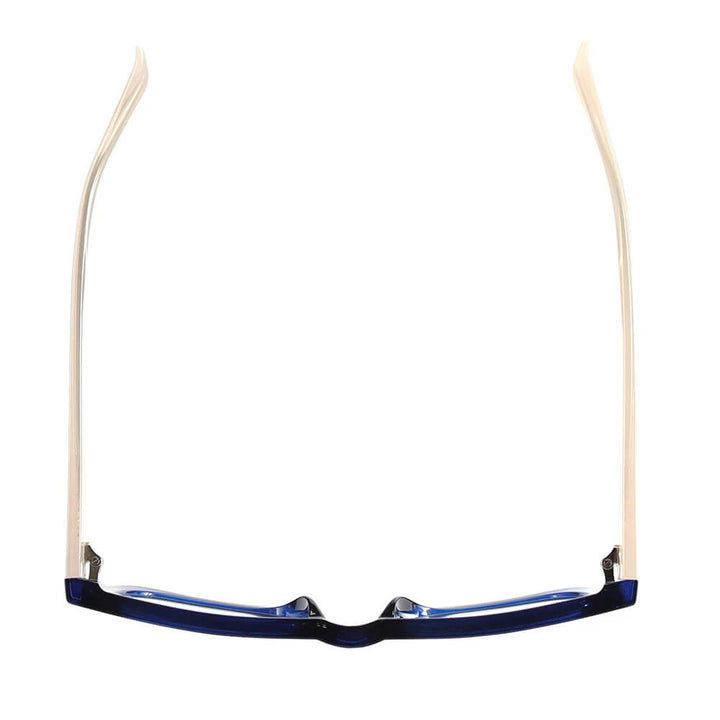 Ollie Blue Light Readers in Navy with Ivory