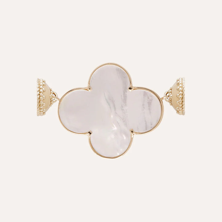 Clara Williams Mother of Pearl Petal Centerpiece - Mildred Hoit