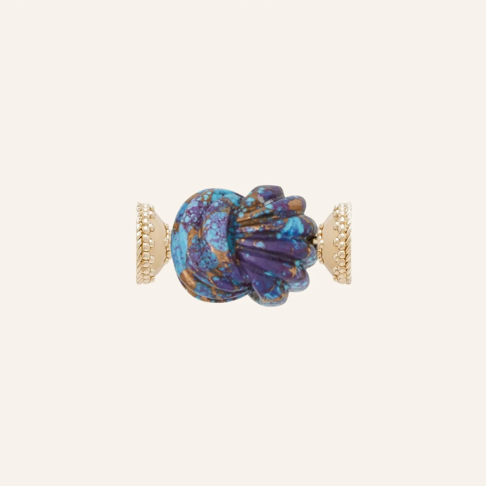 Small Carved Mohave Purple Knot - Mildred Hoit
