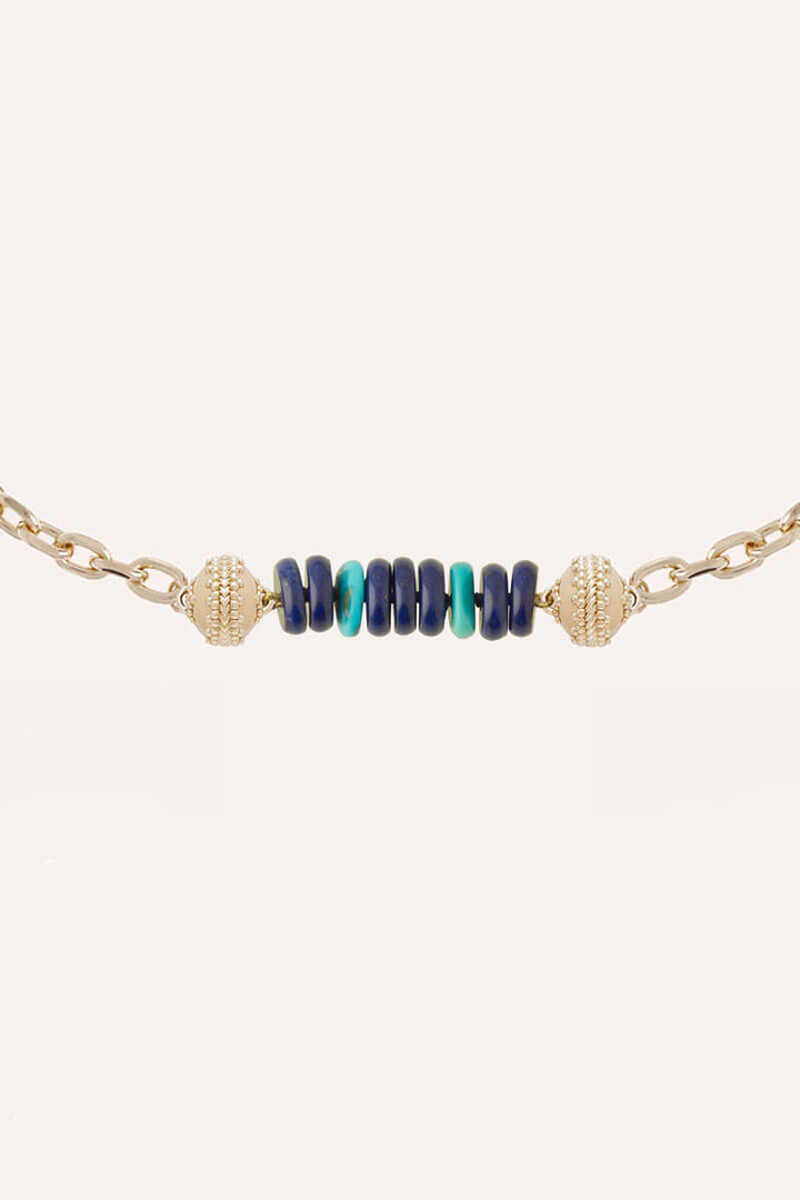 Clara Williams Color Bar Centerpiece Navy Ballet
