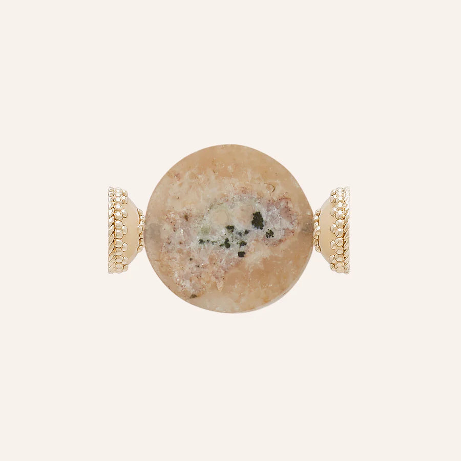 Clara Williams Small Citrine Round Druzy Centerpiece - Mildred Hoit