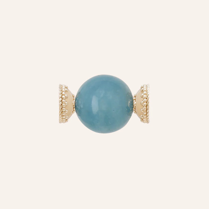 Clara Williams Victoire 20mm Aquamarine Centerpiece - Mildred Hoit