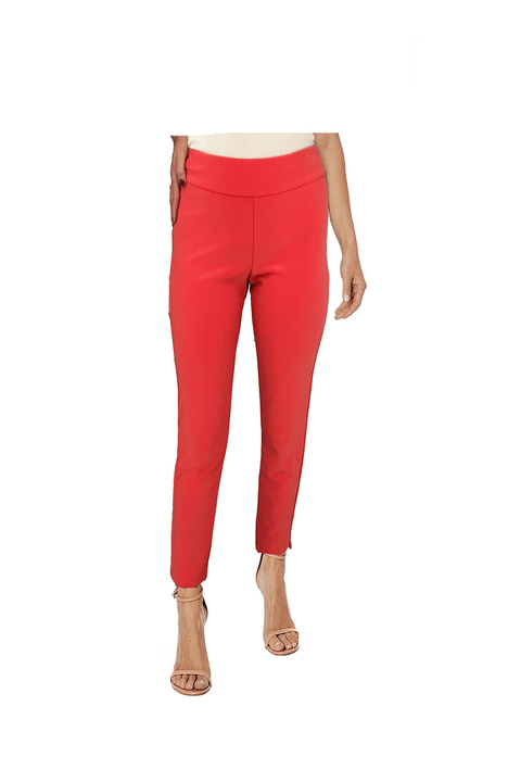 Krazy Larry Microfiber Pant in Tangerine available at Mildred Hoit in Palm Beach.