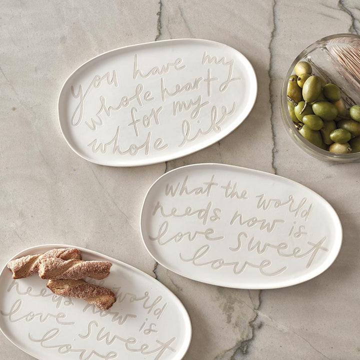 Whole Life Ceramic Platter - Mildred Hoit