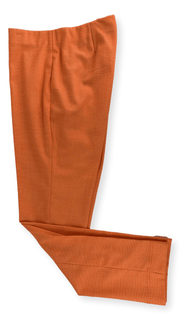 Peace of Cloth Tweed Annie Pant in Tangerine available at Mildred Hoit in Palm Beach.