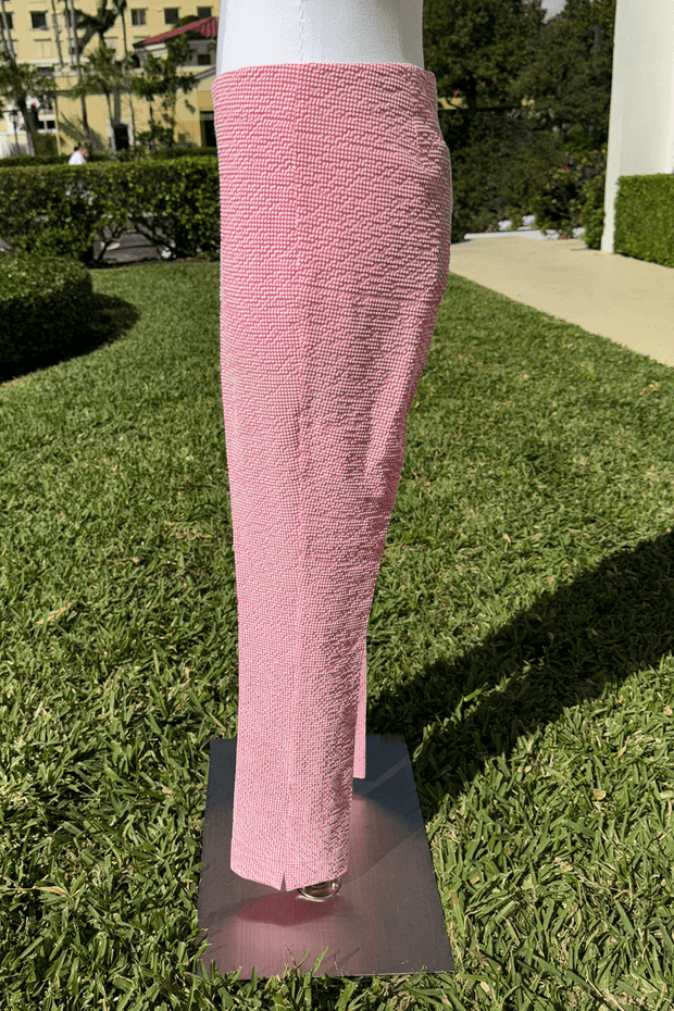 Peace of Cloth Seersucker Pant in Pink