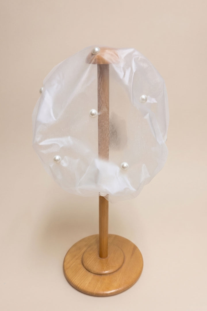 Shower Cap in Signature Pearl - Mildred Hoit