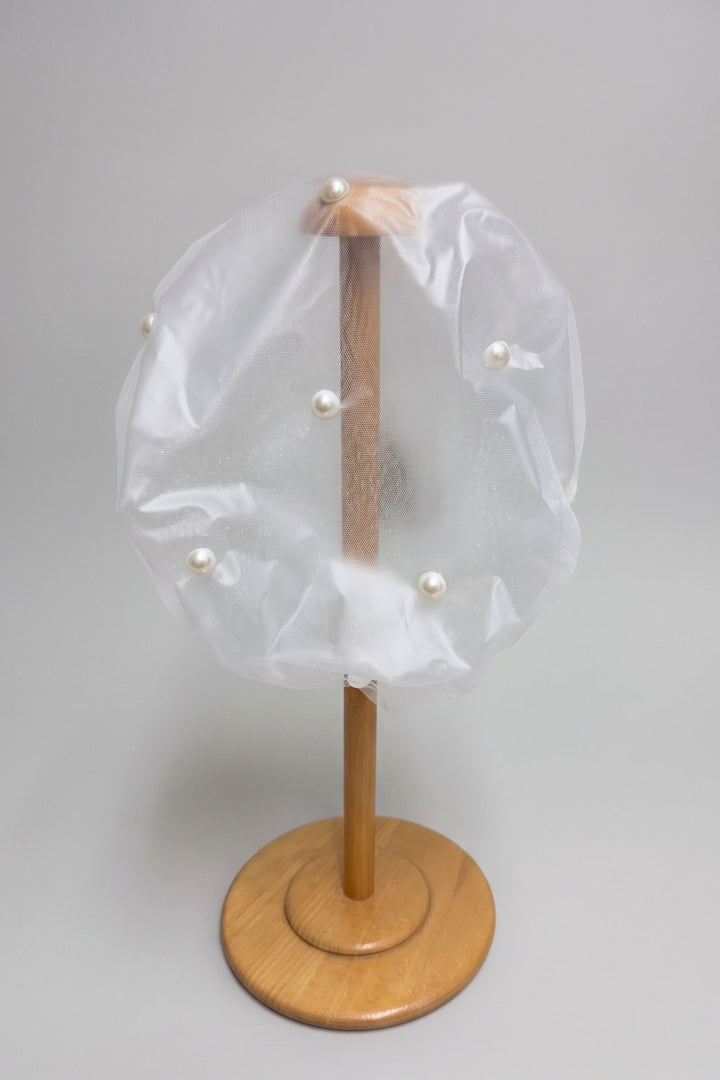 Shower Cap in Signature Pearl - Mildred Hoit