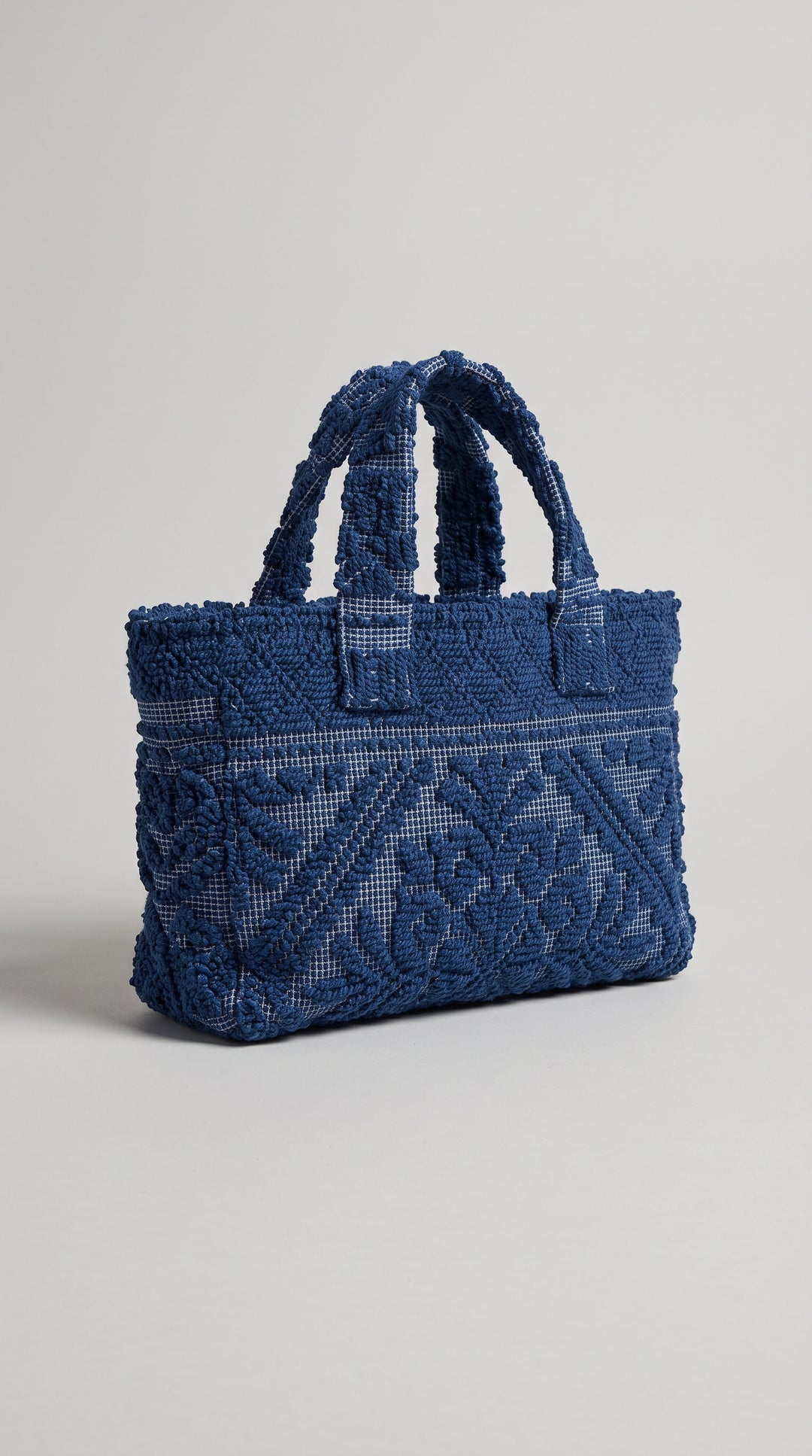 Piccola Olbia Shopping Handbag in Blue